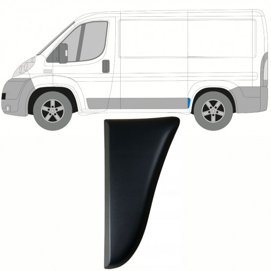 Moldura lateral para Fiat Ducato 2006- / SWB / Esquerdo 8513