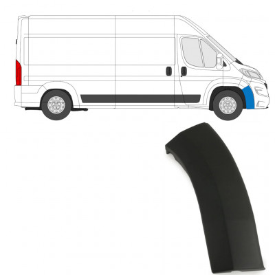 Moldura lateral do para-choque dianteiro para Fiat Ducato 2018- / Direito 7778