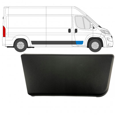 Moldura da porta dianteira para Fiat Ducato 2018- / Direito 7782