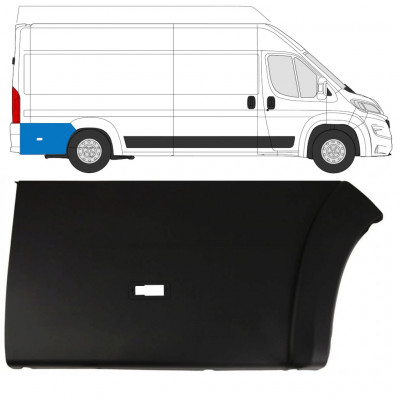 Moldura lateral traseira para Fiat Ducato 2018- / Direito 7786