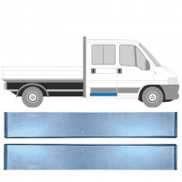 Painel de reparação das portas traseiras para Fiat Ducato Boxer Relay Jumper 1994-2006 / Esquerda+Direita / Cabine dupla / Conjunto 10501