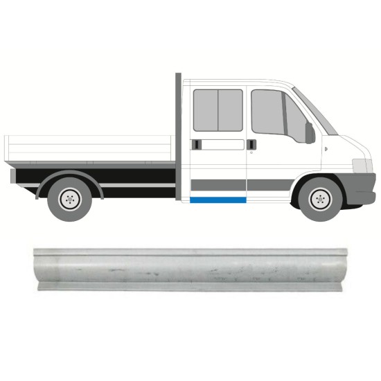 Painel de reparação da soleira para Fiat Ducato 1994-2006 / Esquerda = Direita (simétrico) 16009