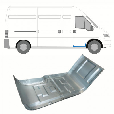 Painel de reparação do degrau dianteiro para Fiat Ducato Boxer Jumper 1994-2006 / Direito 8766