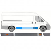 Conjunto de molduras com Luz para Fiat Ducato 2006- / Direito /  10447