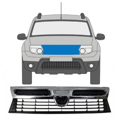 Grelha para Dacia Duster 2010-2013 7502