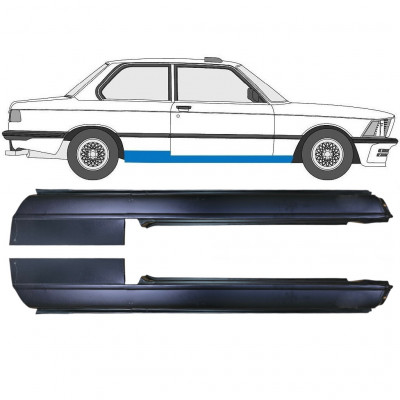 Soleira completa para BMW 3 E21 1975-1984 / Esquerda+Direita / Conjunto 6408