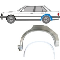 Painel de reparação interna e externa do guarda-lamas traseiro para BMW 3 E30 1982-1987 / Esquerdo / Conjunto 10858