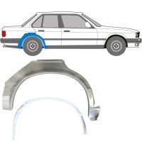 Painel de reparação interna e externa do guarda-lamas traseiro para BMW 3 E30 1982-1987 / Direito / Conjunto 10857
