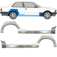 Painel de reparação da soleira com guarda-lamas dianteiro e traseiro para BMW 3 E30 1987-1994 / Conjunto 11513