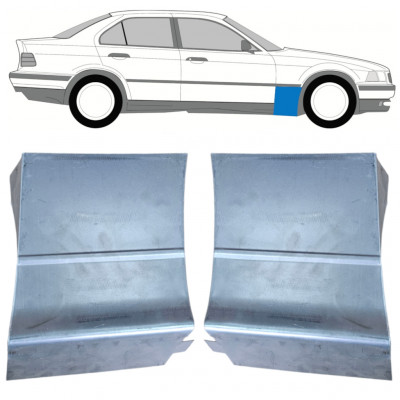 Painel de reparação do guarda-lamas dianteiro para BMW E36 3 1990-2000 / Esquerda+Direita / Conjunto 9851