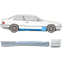 Soleira completa com reparação de guarda-lamas dianteiro para BMW 3 E36 1990-2000 / Direito / COUPE / Conjunto 17021