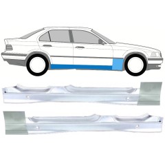 Soleira completa com reparação de guarda-lamas dianteiro para BMW 3 E36 1990-2000 / Conjunto 11207