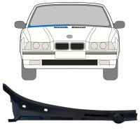 Painel de reparação abaixo do pára-brisa para BMW 3 E36 1990-2000 / Direito / COMBI / SEDAN / COMPACT 16898