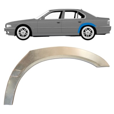 Painel de reparação do guarda-lamas traseiro para BMW 7 E38 1994-2001 / Esquerdo 14831