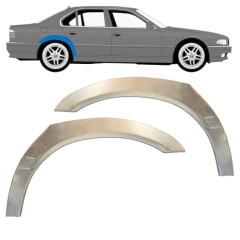 Painel de reparação do guarda-lamas traseiro para BMW 7 E38 1994-2001 / Esquerda+Direita / Conjunto 14832