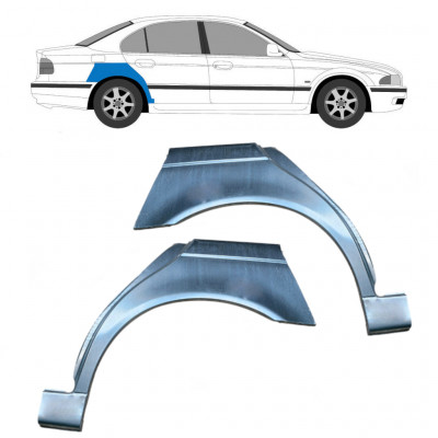 Painel de reparação do guarda-lamas traseiro para BMW 5 E39 1996-2004  / Esquerda+Direita / COMBI / SEDAN / Conjunto 6405