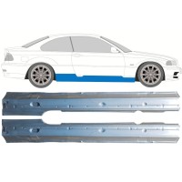 Soleira completa para BMW 3 E46 1998-2006 / Esquerda+Direita / COUPE / Conjunto 16814