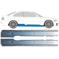 Soleira completa para BMW 3 E46 1998-2006 / Esquerda+Direita / COUPE / Conjunto 16814