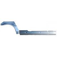 Soleira completa com reparação de guarda-lamas traseiro para BMW 3 E46 1998-2006 / Direito / COUPE / Conjunto 17059