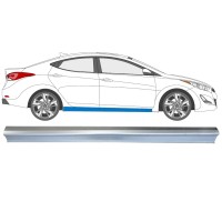 Painel de reparação da soleira para Hyundai Elantra 2010-2015 / Direito 14933