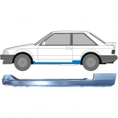 Soleira completa para Ford Escort 1980-1986 / Esquerdo 6613