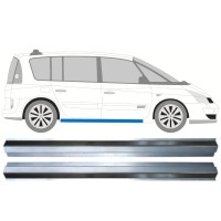 Painel de reparação da parte inferior da soleira para Renault Espace 2002-2015 / Esquerda+Direita / Conjunto 14987 Painel de reparação da parte inferior da soleira para Renault Espace 2002-2015 / Esquerda+Direita / Conjunto 14987