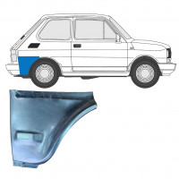 Painel de reparação da parte inferior do guarda-lamas traseiro para Fiat 126p 1985-1994 / Direito 7581