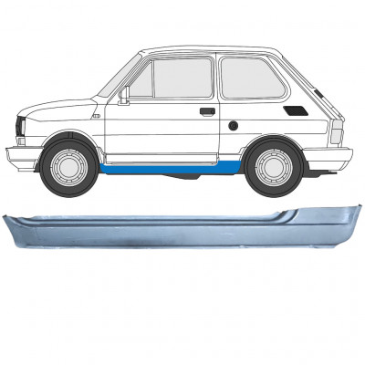 Painel de reparação da soleira para Fiat 126p 1972-2000 / Esquerdo 8870