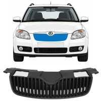 Grelha preta para Skoda Fabia II 2007-2010 7524