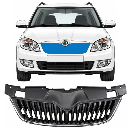 Grelha para Skoda Fabia II 2010-2015 17231