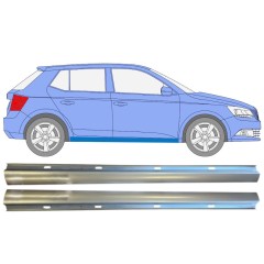 Painel de reparação da parte inferior da soleira para Skoda Fabia 2014- / Esquerda+Direita / Conjunto 14817