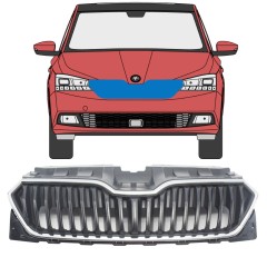 Grelha para Skoda Fabia 2018-2021 / Conjunto 7545