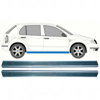 Painel de reparação da soleira para Skoda Fabia 1999-2007 / Esquerda = Direita (simétrico) / Conjunto 10313