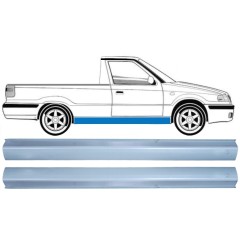 Painel de reparação da soleira para Skoda Felicia 1994-2001 / Esquerda = Direita (simétrico) / PICKUP / Conjunto 12608