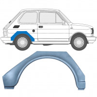 Painel de reparação do guarda-lamas traseiro para Fiat 126p 1972-2000 / Direito 8871