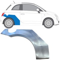 Painel de reparação do guarda-lamas traseiro para Fiat 500 2007-2018 / Direito 16071