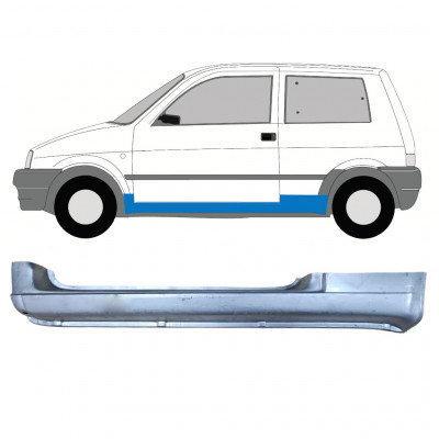 Painel de reparação da soleira para Fiat Cinquecento 1991-1998 / Esquerdo 11212