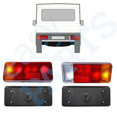 Luz traseira para Fiat Ducato Boxer Relay 1994-2002 / Esquerda+Direita / Conjunto 9757