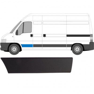 Moldura da porta dianteira para Fiat Ducato Boxer Relay 2002-2006 / Esquerdo 5129