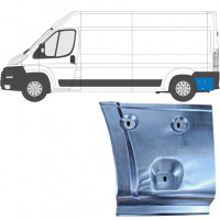 Painel de reparação do guarda-lamas traseiro para Fiat Ducato 2006- / Esquerdo 6993