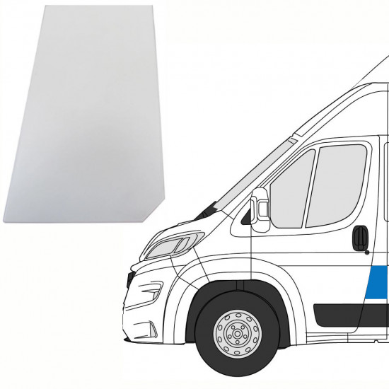 Tampa do depósito de combustível Euro 6 AdBlue para Fiat Ducato 2014- / Esquerdo 8348