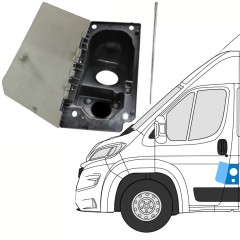Tampa do depósito de combustível Euro 6 AdBlue para Peugeot Boxer 2014-2018 / Esquerdo / Conjunto 14474