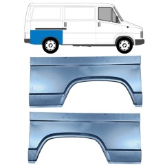 Painel de reparação do guarda-lamas traseiro para Peugeot J5 1981-1994 / Esquerda+Direita / Conjunto 13537