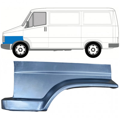 Painel de reparação do guarda-lamas dianteiro para Fiat Ducato / C25 / J5 1990-1994 / Esquerdo 9002