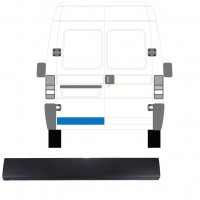 Moldura lateral da porta traseira para Fiat Ducato 1994-2002 / Esquerdo 7762