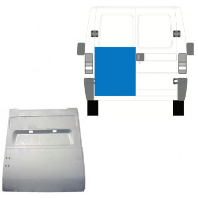 Painel de reparação alta das portas traseiras para Fiat Ducato Boxer Relay Jumper 1994-2006 / Esquerdo 7760