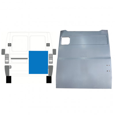 Painel de reparação alta das portas traseiras para Fiat Ducato Boxer Relay Jumper 1994-2006 / Direito 7759