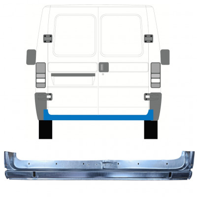 Painel de reparação traseira para Fiat Ducato Boxer Relay Jumper 1994-2006 9005