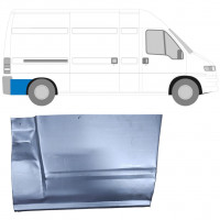 Painel de reparação da parte traseira do guarda-lamas traseiro para Fiat Ducato Boxer Relay 1994-2006 / Direito 6483