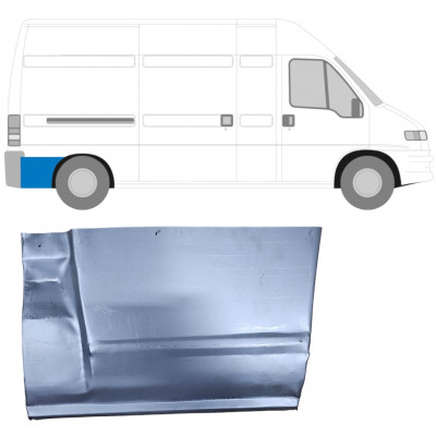 Painel de reparação da parte traseira do guarda-lamas traseiro para Fiat Ducato Boxer Relay 1994-2006 / Direito 6483